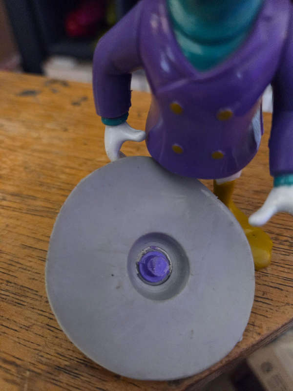 Darkwing Duck action figure, Playmates 1991. READ!