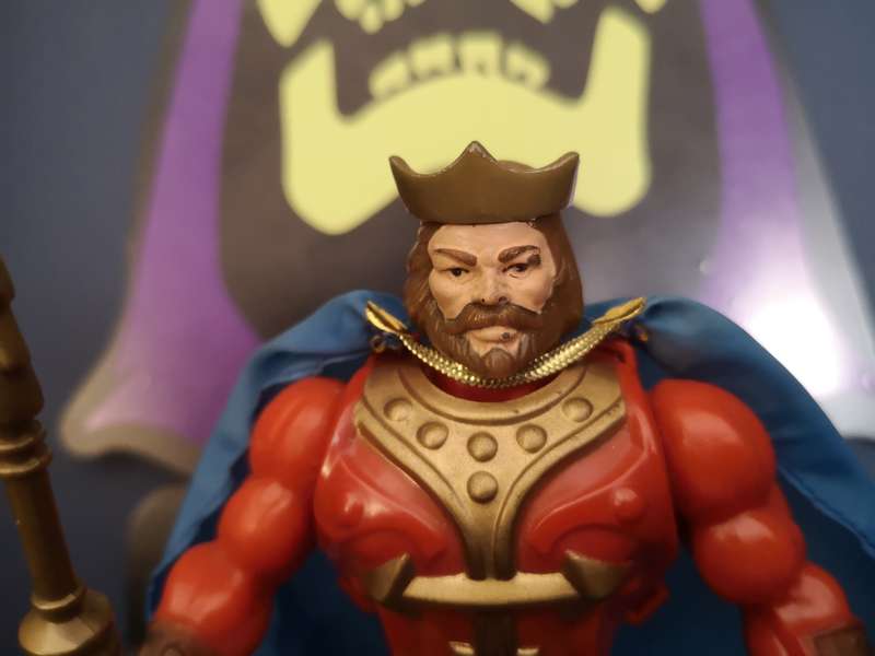 King Randor complete, vintage MOTU / He-man action figure