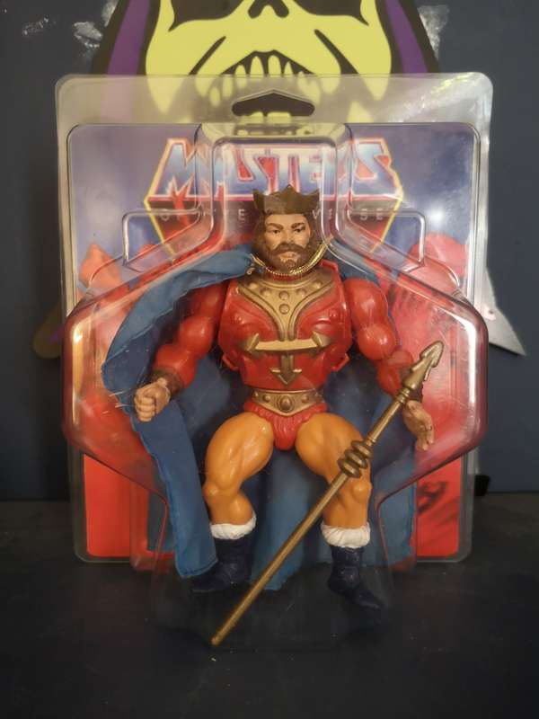 King Randor complete, vintage MOTU / He-man action figure