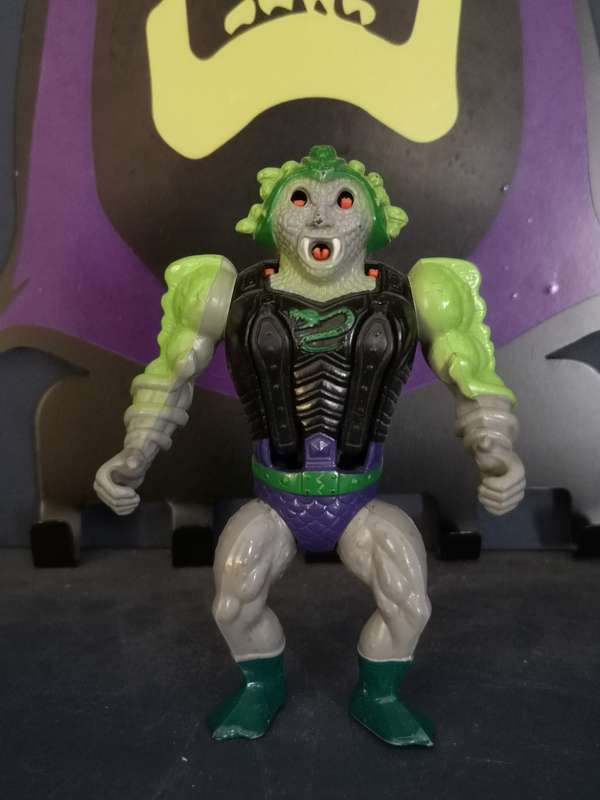 Snake Face loose, vintage MOTU / He-man action figure