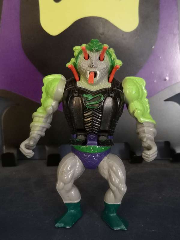 Snake Face loose, vintage MOTU / He-man action figure