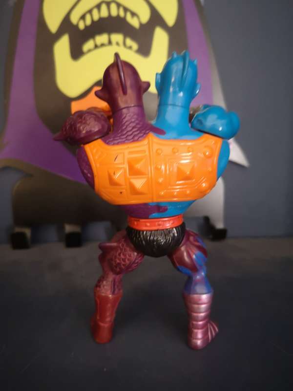 RARE Two Bad complete (round back variant), vintage MOTU / He-man action figure