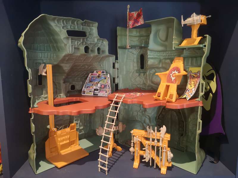 Castle Grayskull near complete playset, vintage He-man / Masters of the Universe (MOTU)