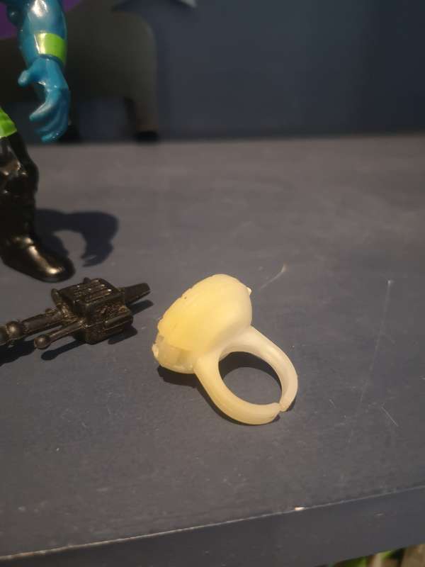 RARE Trap Jaw 100% complete incl. glow-in-the-dark ring, vintage MOTU