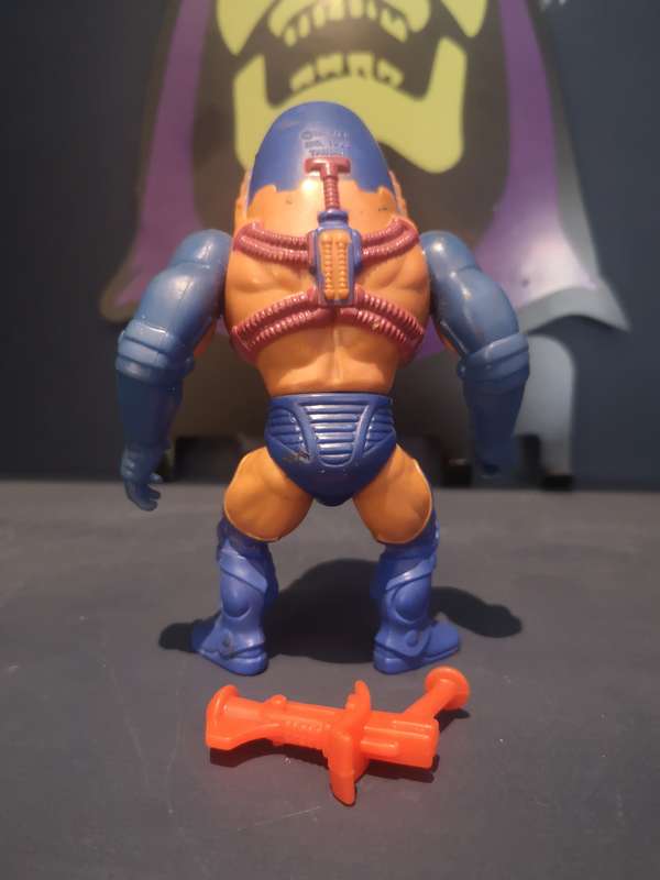 Man-e-faces complete, vintage MOTU / He-man action figure