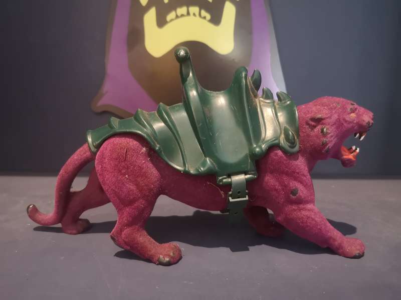 Panthor complete, vintage MOTU action figure