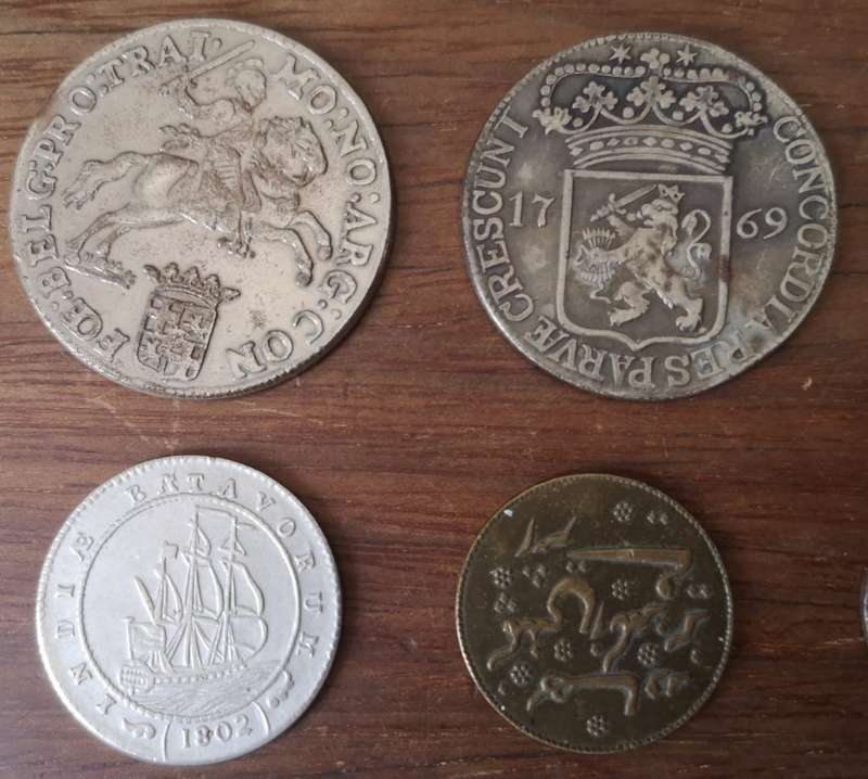 van Riebeeck Coffee replica coins collection