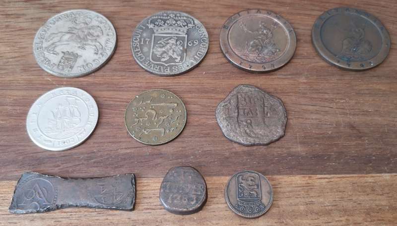 van Riebeeck Coffee replica coins collection