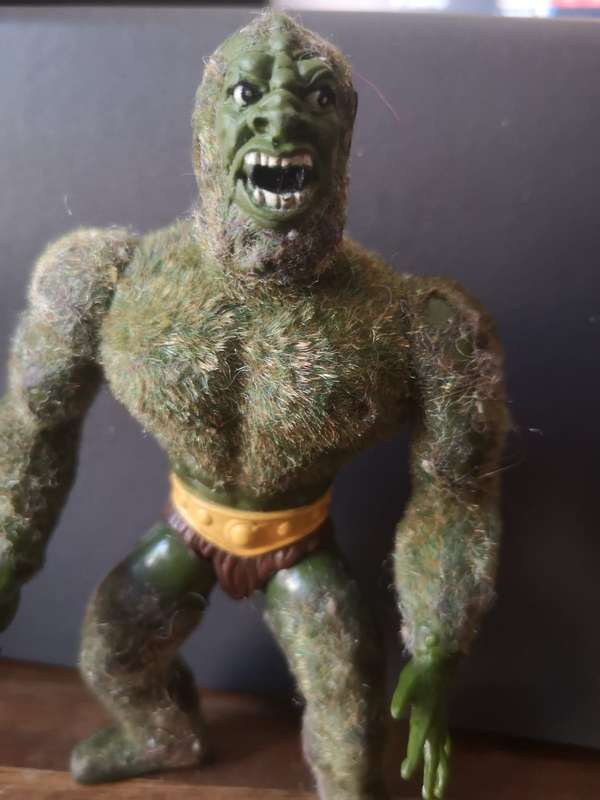 Moss Man complete, vintage MOTU / He-man action figure