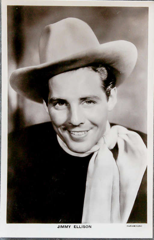Vintage Jimmy Ellison Real Photo Postcard - Picturegoer Series No. 1099 - Paramount