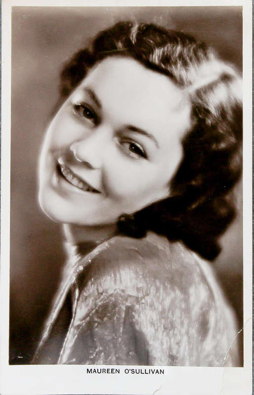 Vintage Maureen O'Sullivan Real Photo Postcard - Picturegoer Series No. 486 - Metro-Goldwyn-Mayer