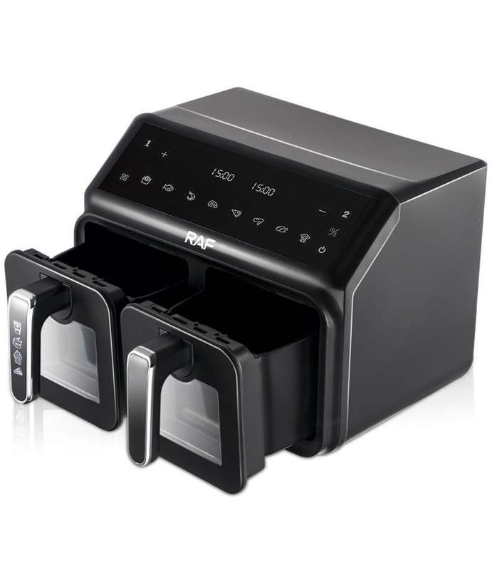 RAF 9 litre digital dual airfryer