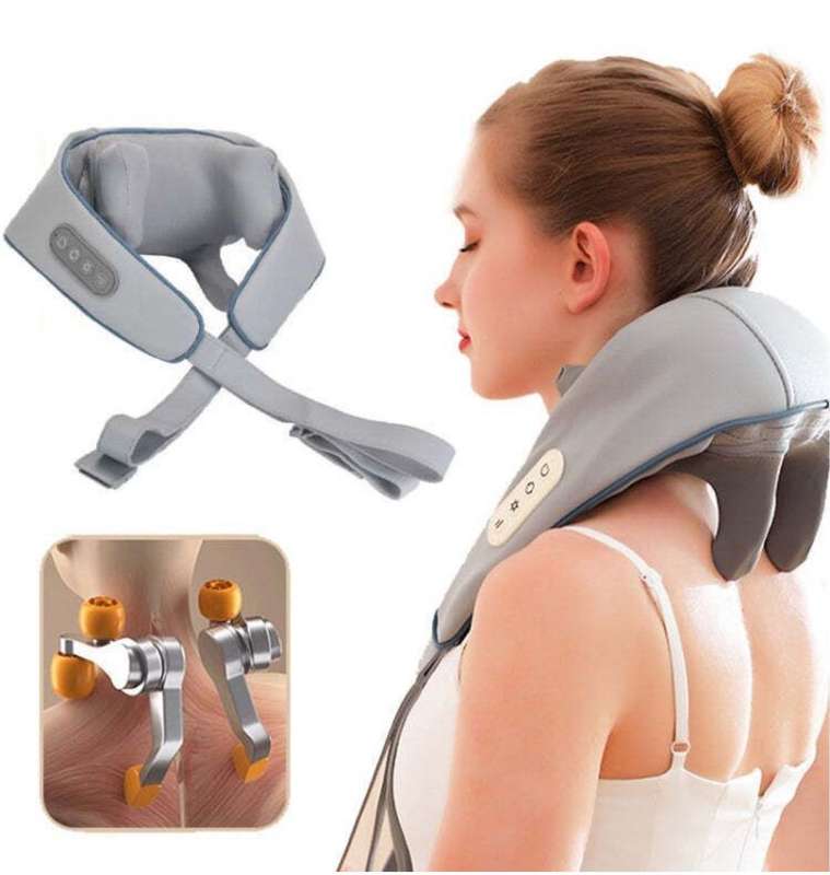 Portable Electric Massager For Neck-Back-Thigh-Shoulder-Feet-Leg