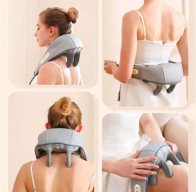 Portable Electric Massager For Neck-Back-Thigh-Shoulder-Feet-Leg