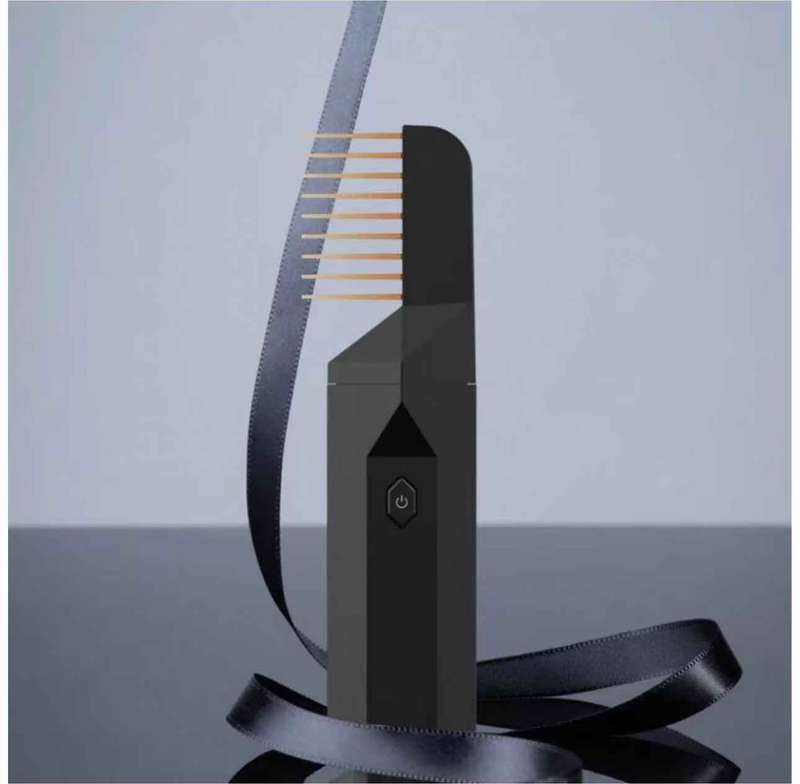 Portable Incense Burner & Hair Fragrance Comb- Black