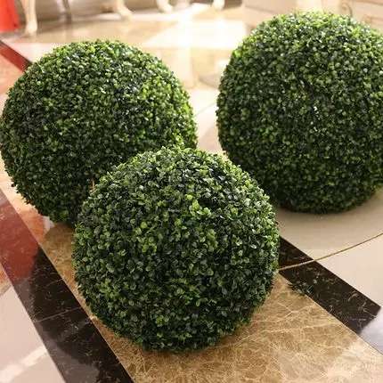 28cm Giant Artificial Boxwood Topiary Ball/grass balls
