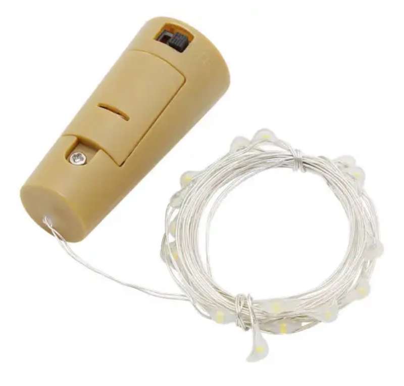 Mini Cork Light String Bar Light 2m / white