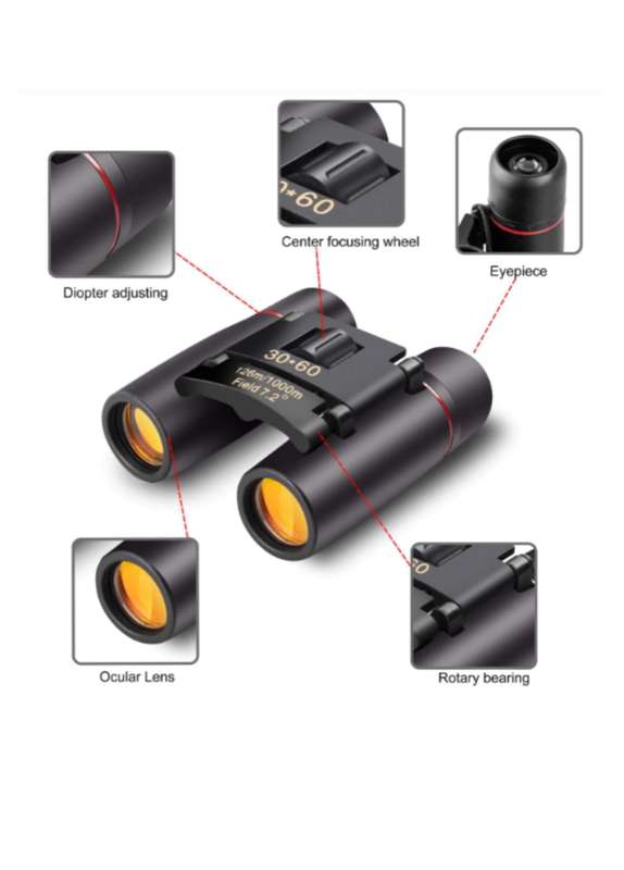 30 x 60 Small Binoculars