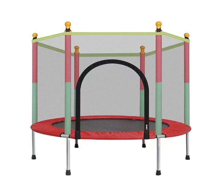Home Children's Indoor Outdoor Trampoline with Safety Net