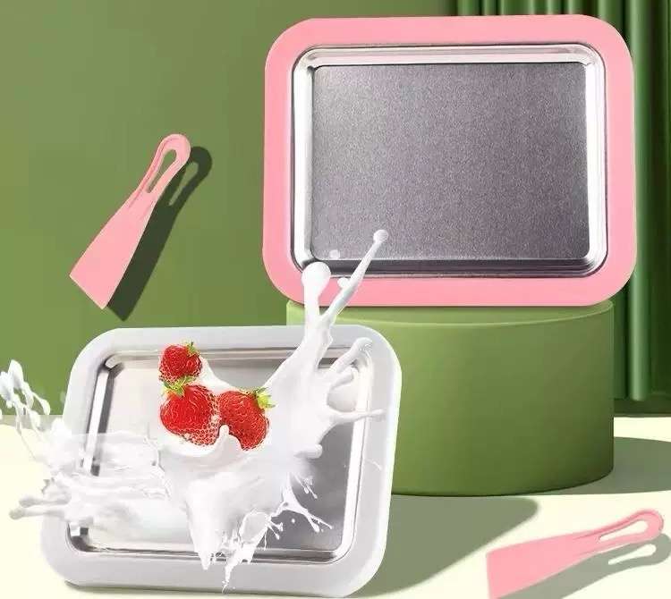 DIY Mini Rolled Ice-Cream maker for kids