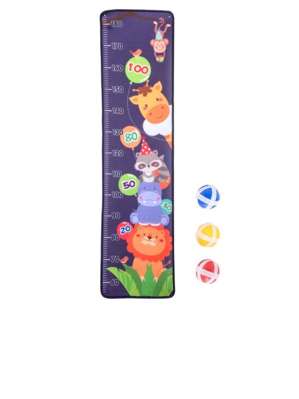 Height ruler sticky ball dart board/ education toys