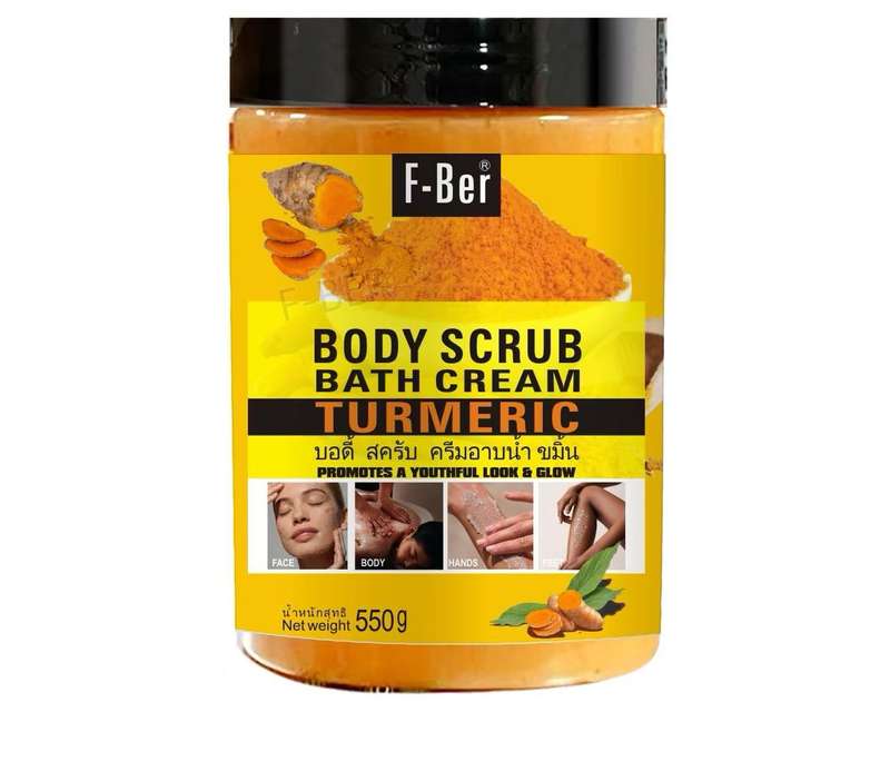 Body scrub bath cream (Turmeric )