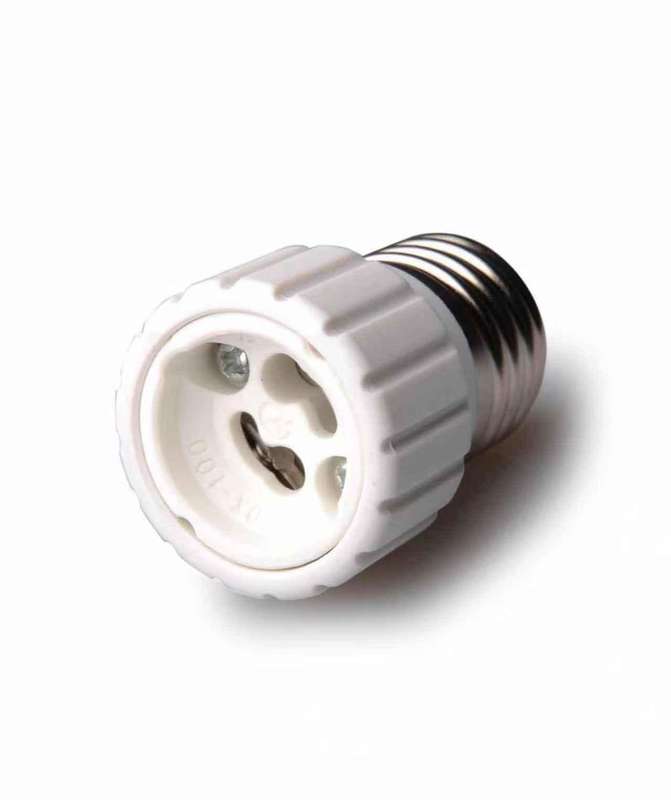 Gu10 to E27 Lamp Holder 1 Piece