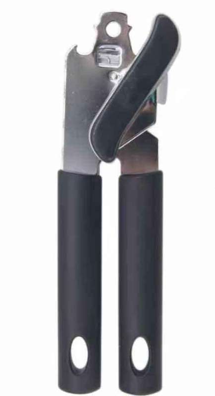 Can Opener with Black Handle