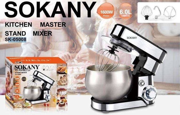 SOKANY KITCHEN MASTER STAND MIXER