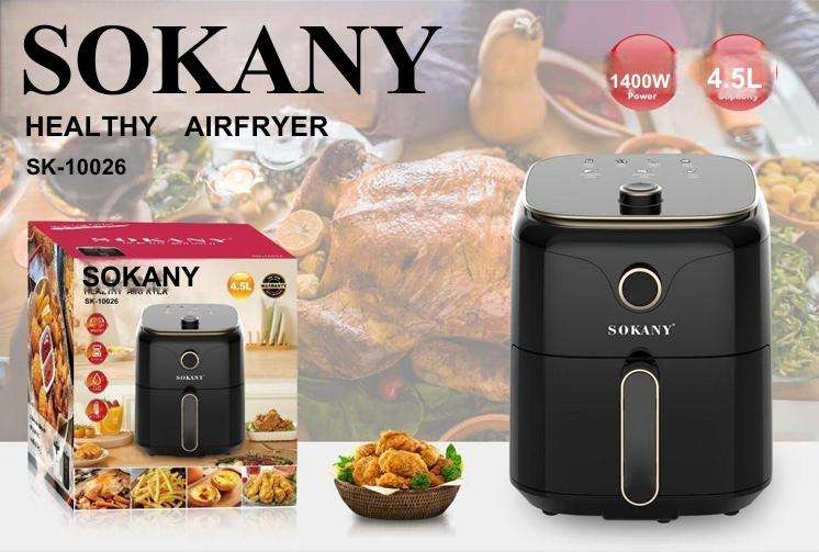 SOKANY HEALTHY AIRFRYER 1400W