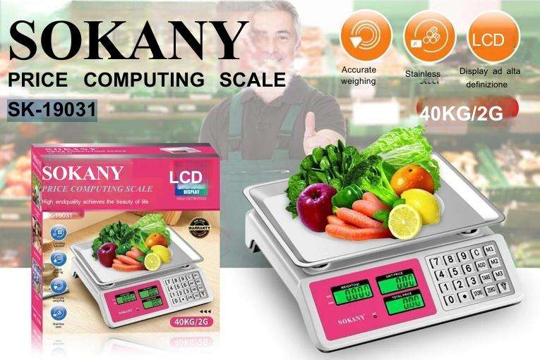 SOKANY PRICE  COMPUTING  SCALE