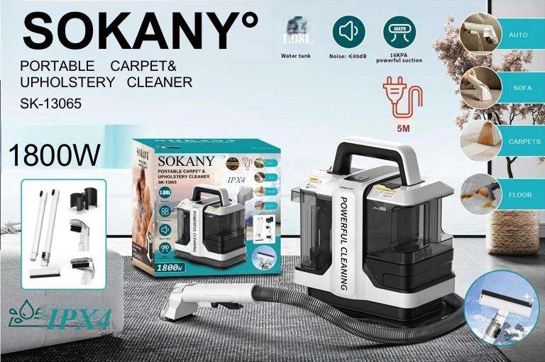 SOKANY PORTABLE CARPET& UPHOLSTERY CLEANER