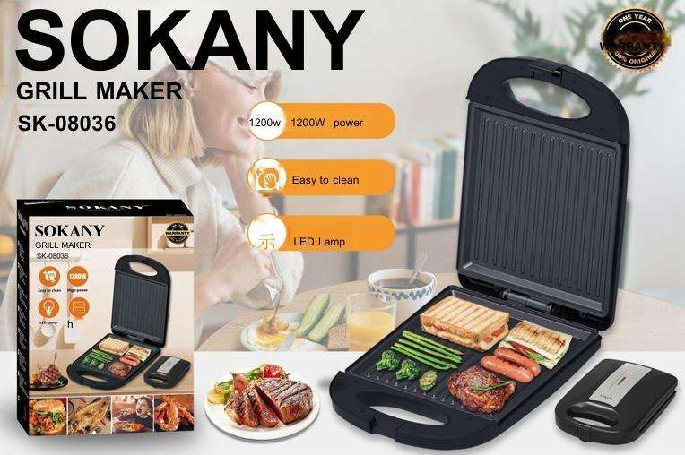 SOKANY GRILL MAKER  SK-08036