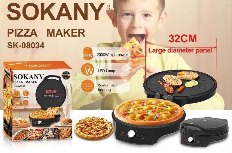 SOKANY PIZZA MAKER SK-08034