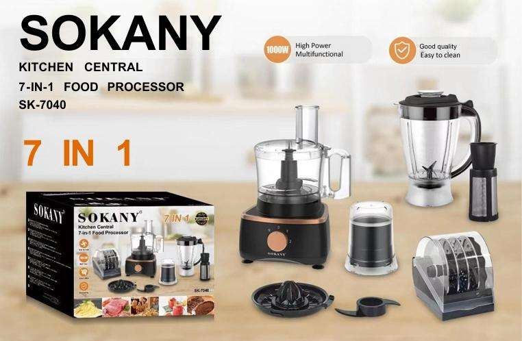 SOKANY KITCHEN CENTRAL SK-7040-7in1