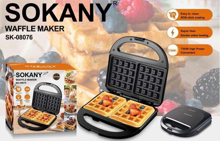 SOKANY WAFFLE MAKER SK-08076