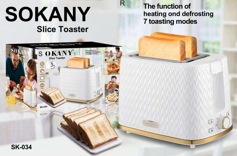 SOKANY Slice Toaster SK-034