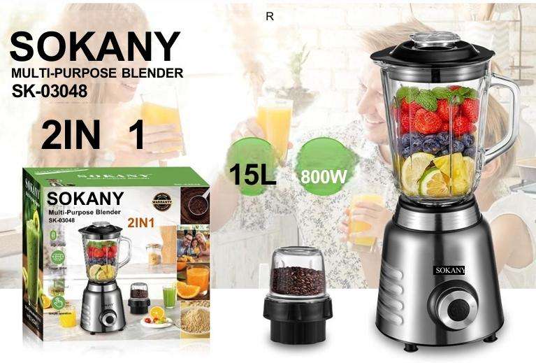 SOKANY MULTI-PURPOSE BLENDER SK-03048