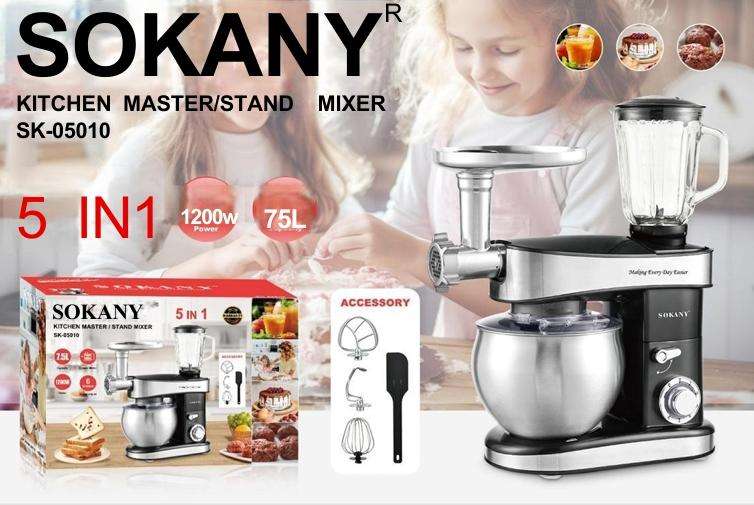 SOKANY KITCHEN MASTER/STAND MIXER SK-05010