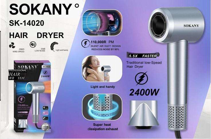 SOKANY HAIR DRYER SK-14020
