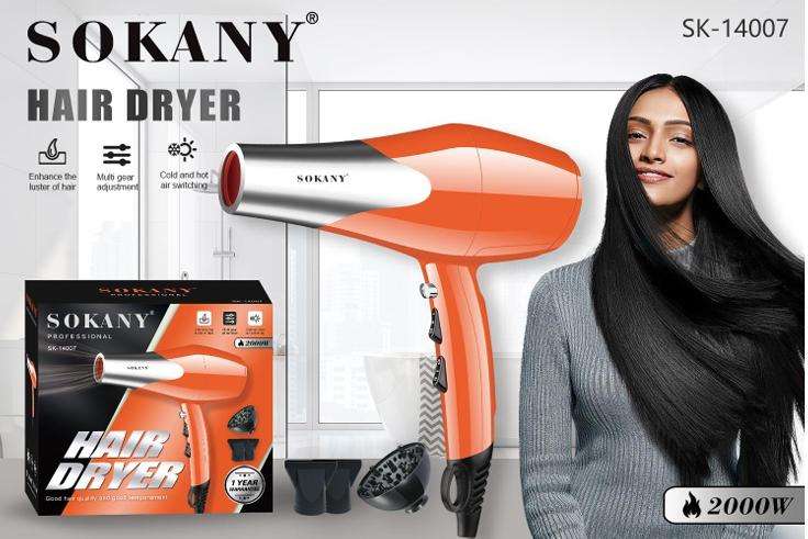 SOKANY HAIR DRYER SK-14007