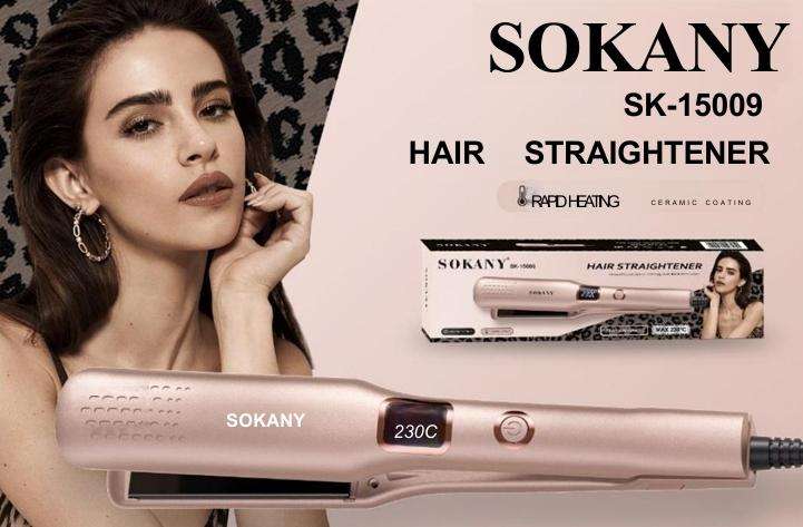 SOKANY HAIR STRAIGHTENER SK-15009