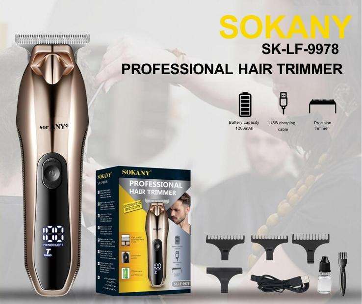 SOKANY PROFESSIONAL HAIR TRIMMER SK-LF-9978