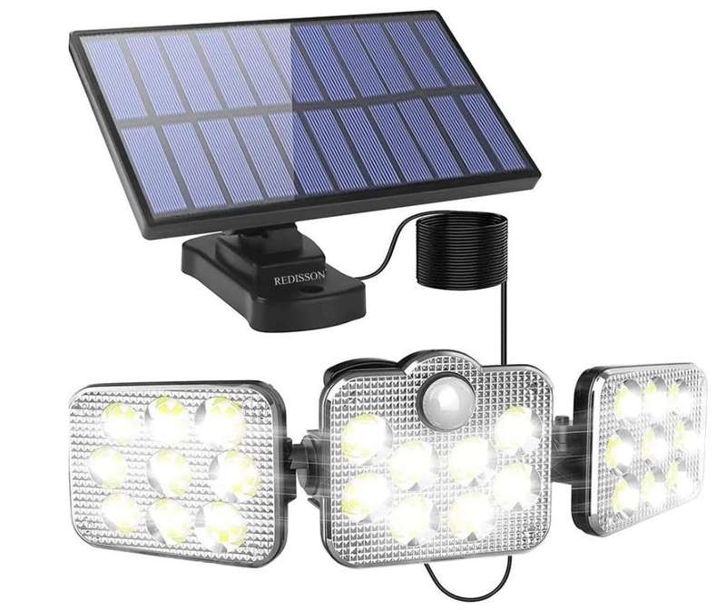 LED Outdoor Solar Light with Motion Sensor with Remote Control