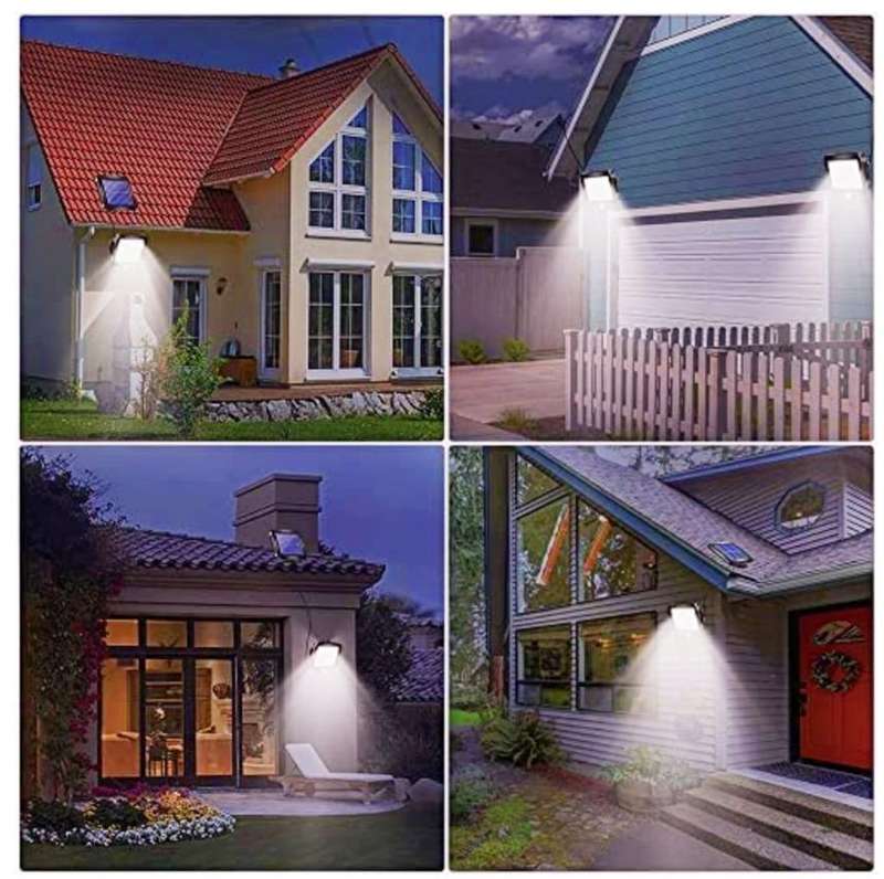Redisson 2PACK Outdoor LED Solar Light with Motion Sensor
