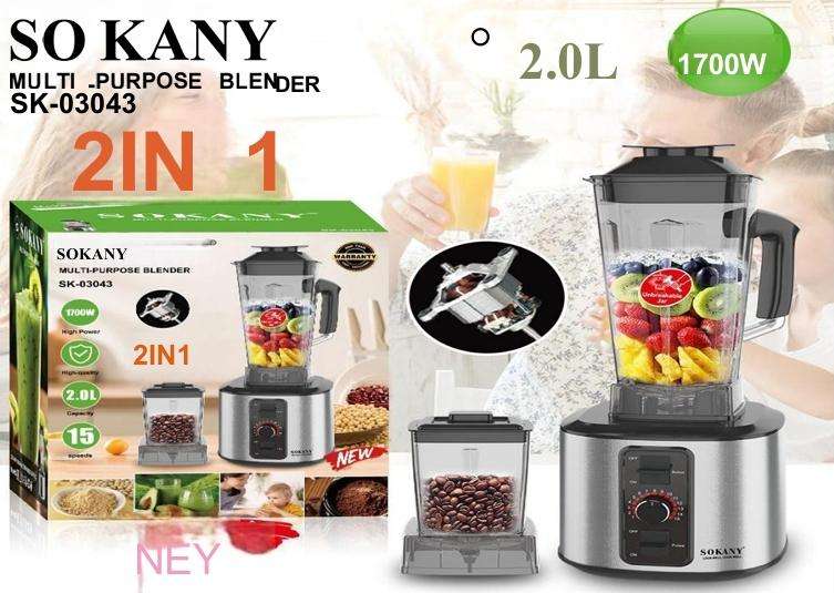 SOKANY MULTI PURPOSE BLENDER SK-03043