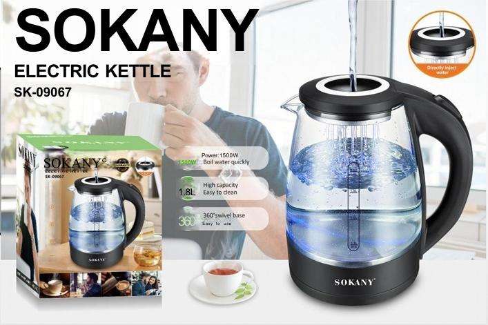 SOKANY ELECTRIC KETTLE SK-09067