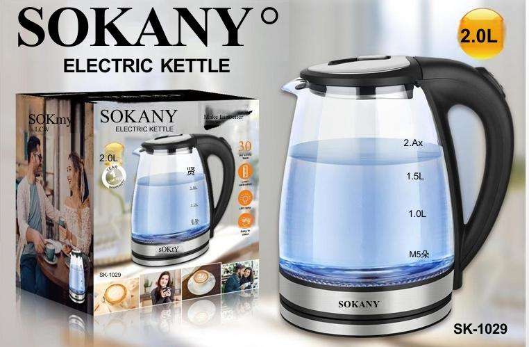 SOKANY ELECTRIC KETTLE SK-1029