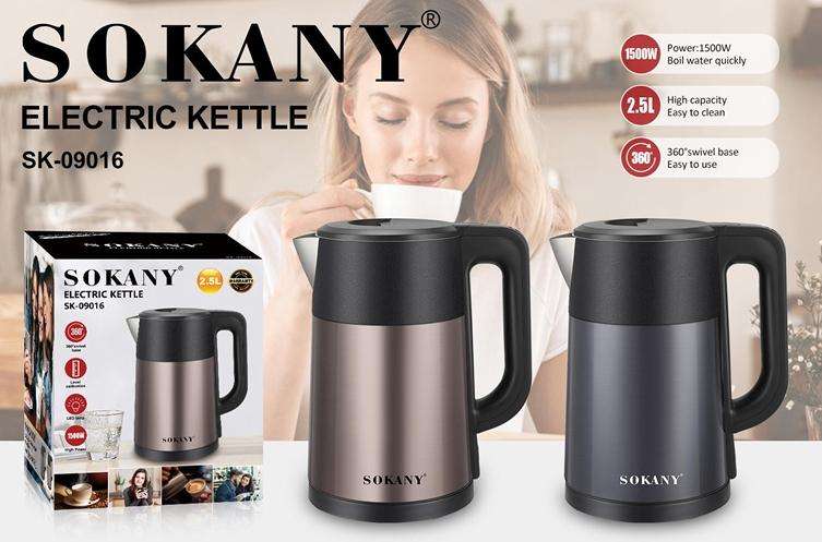 SOKANY ELECTRIC KETTLE SK-09016