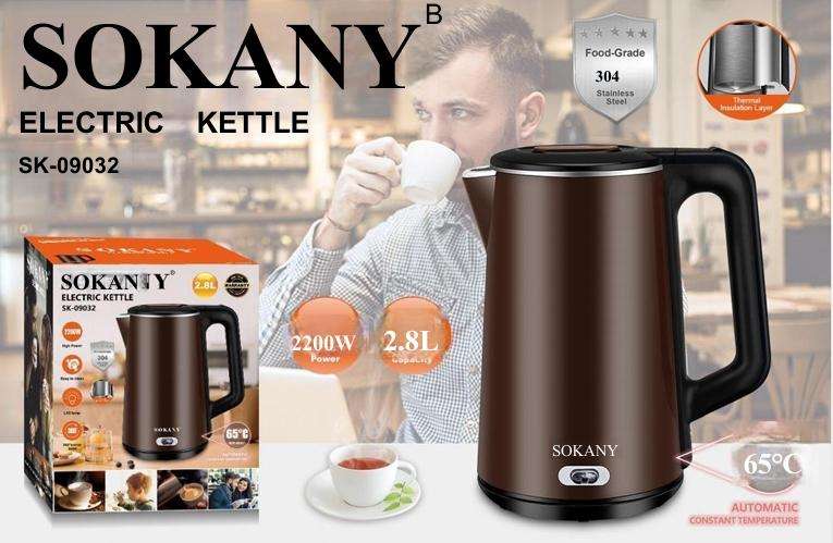 SOKANY ELECTRIC KETTLE SK-09032